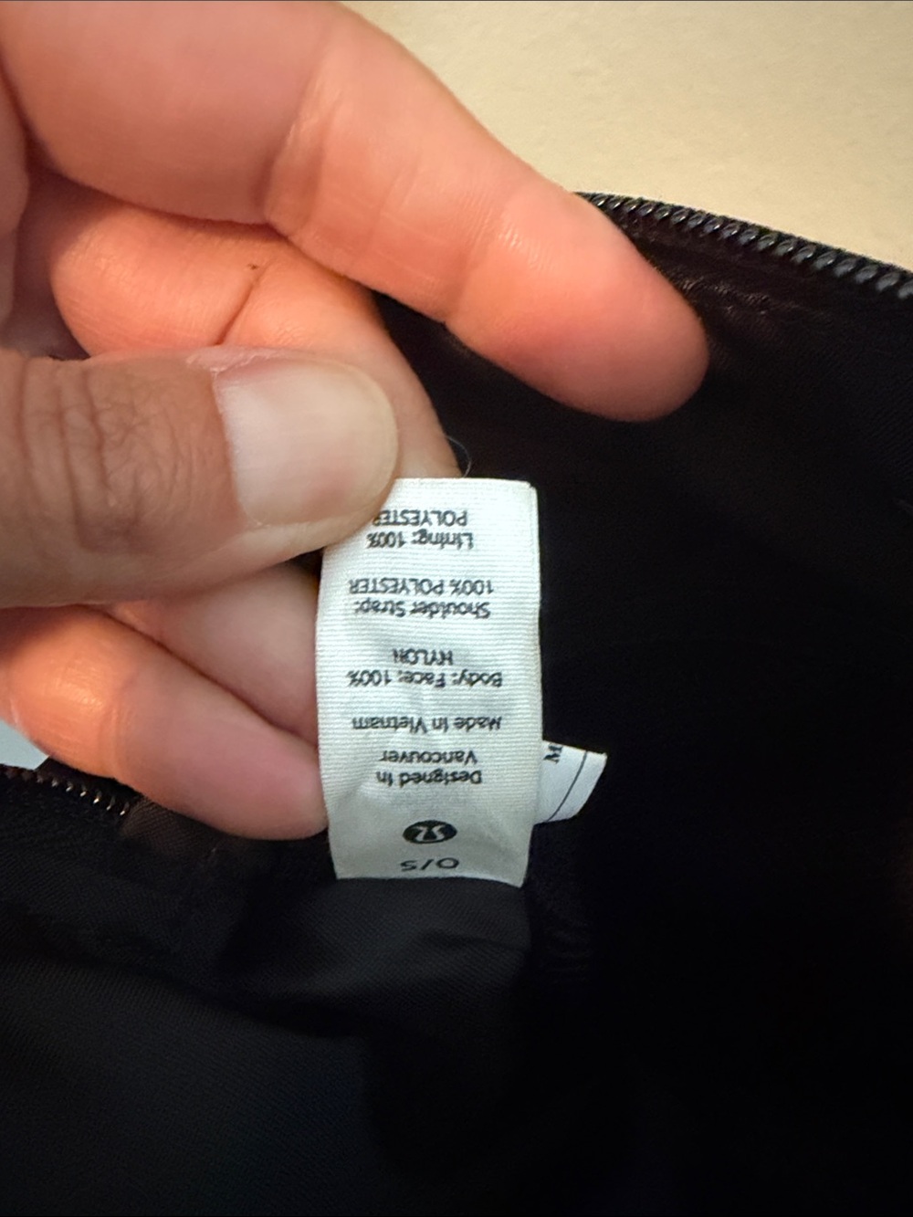 Lululemon Black Crossbody Shoulder Bag Purse - Picture 5 of 8
